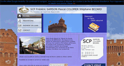 Desktop Screenshot of huissiers66perpignan-catalan.com