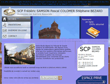 Tablet Screenshot of huissiers66perpignan-catalan.com